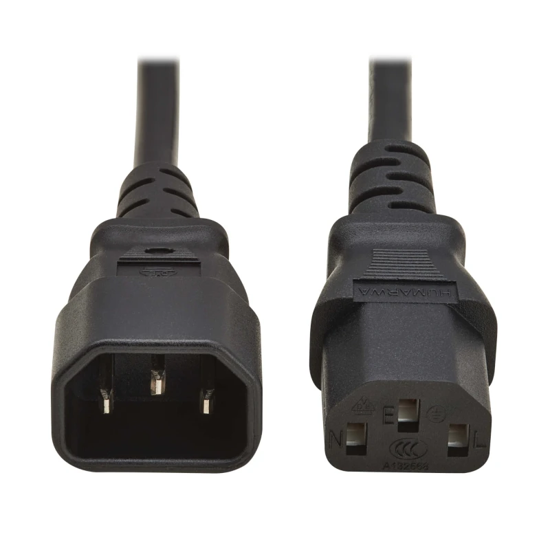 Image of Eaton P004-01M-EU power cable Black 1m IEC C13 IEC C14