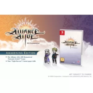 Image of The Alliance Alive HD Remastered Awakening Edition Nintendo Switch Game