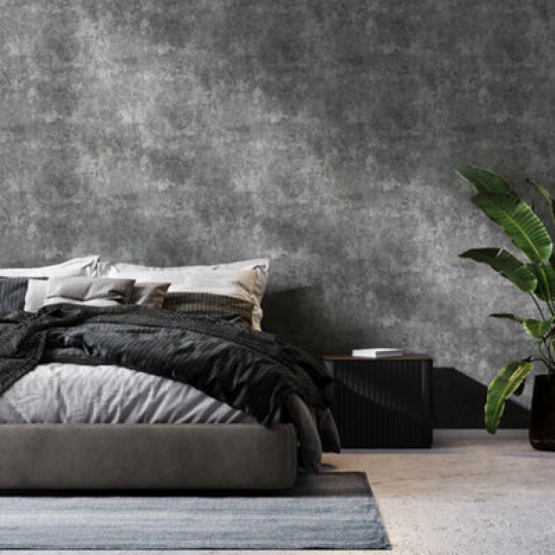 Image of Boutique Boutique Urban Concrete Grey Textured Plain Wallpaper Size: 10000mm_x_520mm Grey 10000mm_x_520mm Unisex 5011583666588