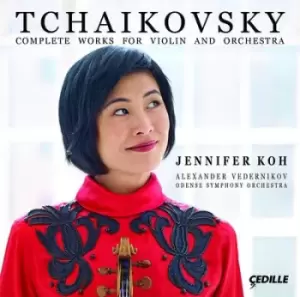 Image of Tchaikovsky Complete Works for Violin and Orchestra by Pyotr Il'yich Tchaikovsky CD Album