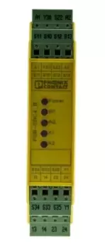Image of Phoenix Contact Psr-Spp-24Dc/sdc4/2X1/b Relay, Safety, Dpst-No, 250V, 6A