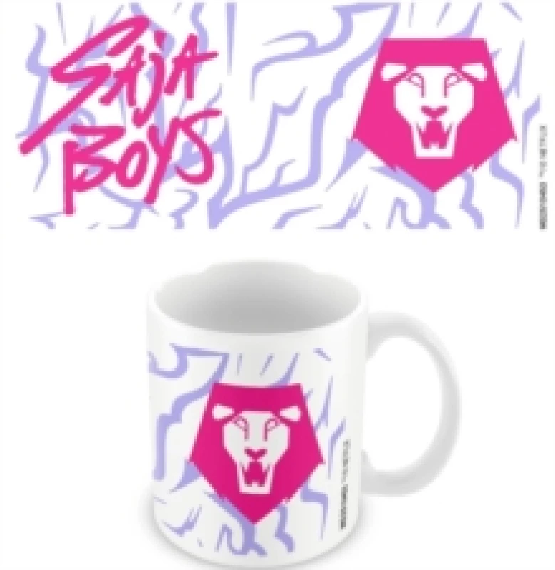 Image of K-Pop Demon Hunters (Saja Boys Logo) White Pod Mug General merchandize