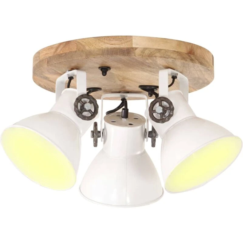 Image of VIDAXL Industrial Ceiling Lamp 25 w White 42x27cm E27 Vidaxl 8720286024041