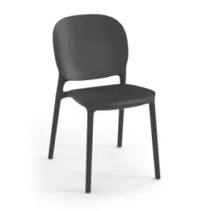 Image of Everly multi-purpose chair with no arms (pack of 2) - anthracite grey