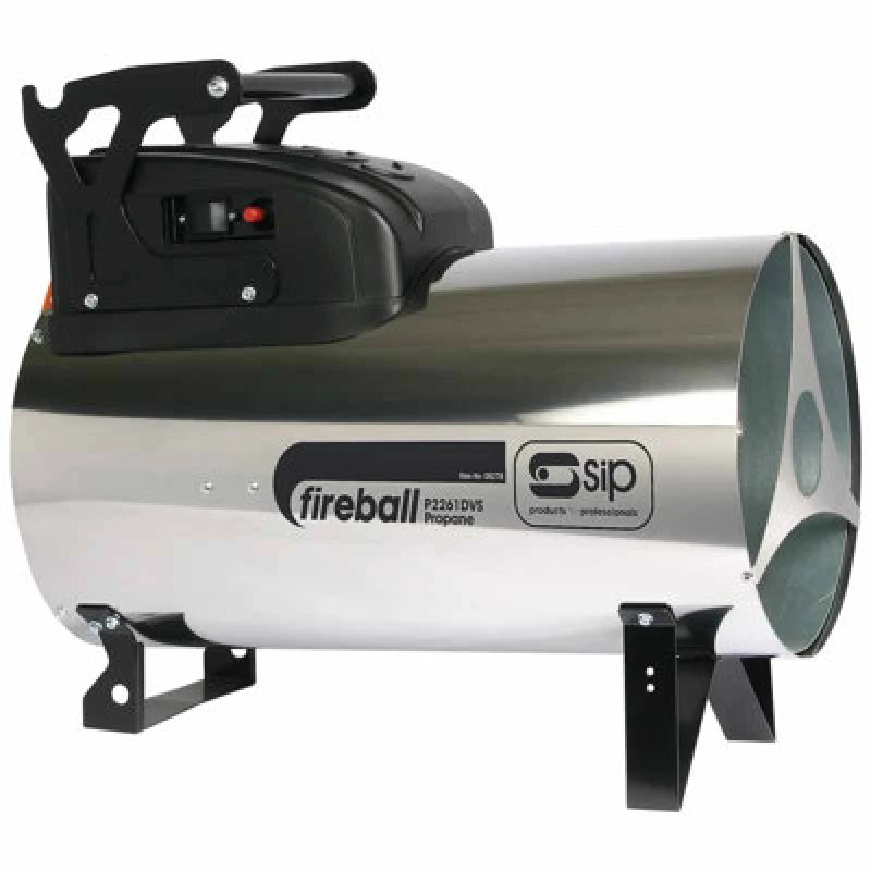 Image of Sip Fireball 2261Dv Propane Space Heater - Stainless Steel