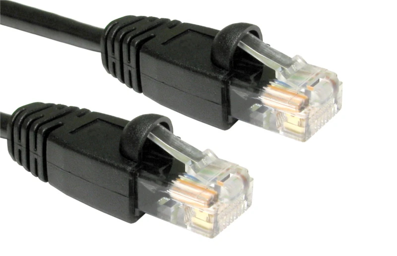 Image of Cables Direct B5-102 networking cable Black 2m Cat5e U/UTP (UTP)