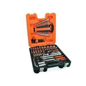 Image of Bahco S103 Socket & Spanner Set of 103 Metric 1/4in &1/2in Dynamic Drive