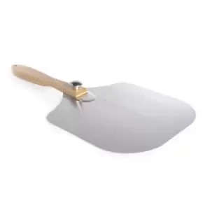 Image of Stainless Steel Pizza Peel with Rotating Handle M&amp;W
