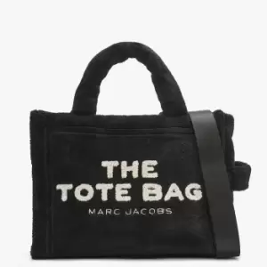Image of Marc Jacobs Womens The Terry Medium Tote Bag In Black