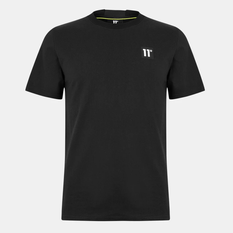 Image of 11 Degrees Core Crew T-Shirt Black male M