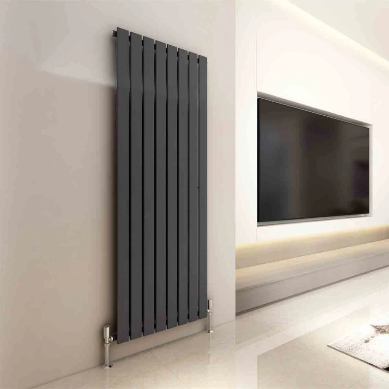 Image of MCC Direct Designer Flat Panel Single Radiator 1800x544mm Anthracite Grey