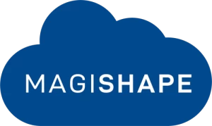 Image of MagiShape small Hexagon board 50x43cm Light Grey PK3