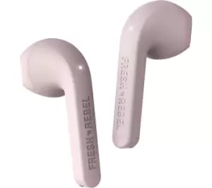 Image of FRESH N REBEL Twins 1 Wireless Bluetooth Earphones - Smokey Pink