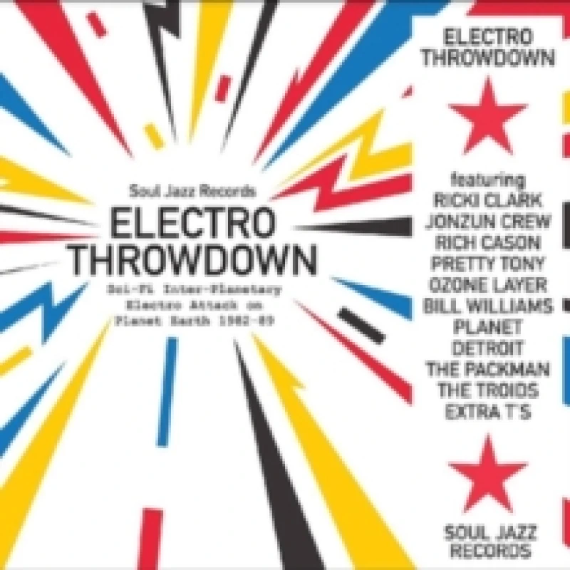 Image of Electro Throwdown: Sci-fi Inter-planetary Electro Attack On Planet Earth 1982-89 CD / Album
