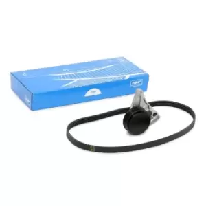 Image of SKF V-ribbed belt set VW,AUDI,SKODA VKMA 31128 050903137B,050903137C,058260511 058260849,058260849A,06B260849A,06B260849B,64551727378,977132D100