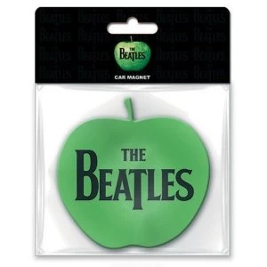 Image of The Beatles - Apple Logo Rubber Magnet