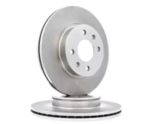 Image of RIDEX Brake disc 82B0065 Brake rotor,Brake discs HYUNDAI,GETZ (TB)