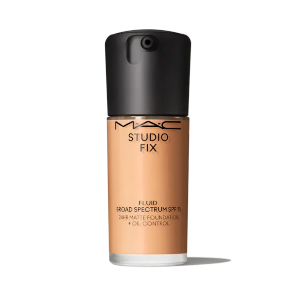 Image of MAC Studio Fix Fluid SPF 15 Foundation - C4.5 - Soft-Matte Finish - 24hr Medium-To-Full Coverage - 30ml - MAC Cosmetics