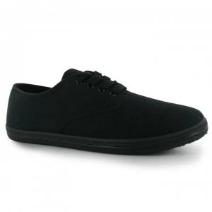 Image of Slazenger Canvas Pumps Juniors - Black