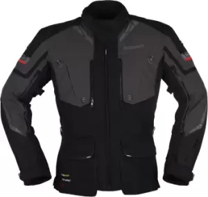 Image of Modeka Panamericana 2 Motorcycle Textile Jacket, black-grey Size M black-grey, Size M