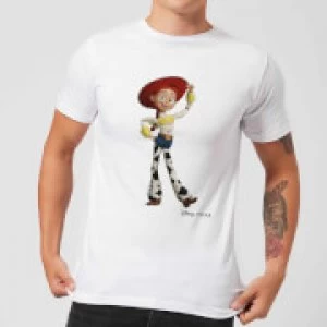 Image of Toy Story 4 Jessie Mens T-Shirt - White - L