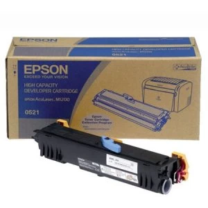 Image of Epson S050521 Black Laser Toner Ink Cartridge