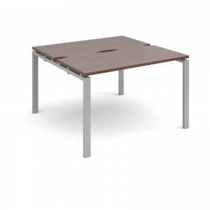 Image of Adapt II Starter Units Back to Back 1200mm x 1200mm - Silver Frame wa