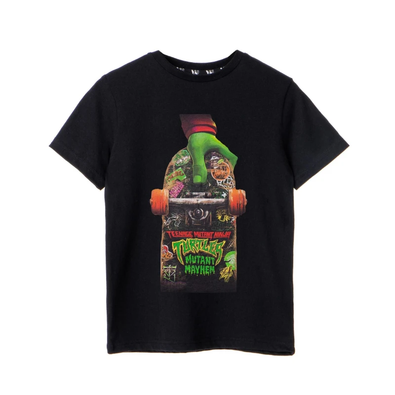 Image of Teenage Mutant Ninja Turtles Short Sleeved T-Shirt Black