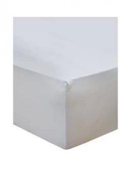 Image of Content By Terence Conran Modal Fitted Sheet In Soft Grey