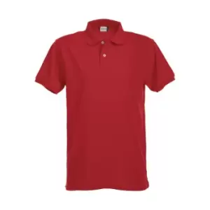 Image of Clique Womens/Ladies Premium Polo Shirt (L) (Red)
