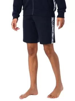 Image of Lounge Side Stripe Bermuda Sweat Shorts