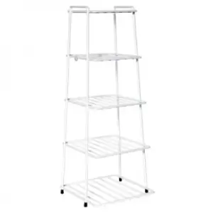 Image of Delfinware 5 Tier Saucepan Stand White