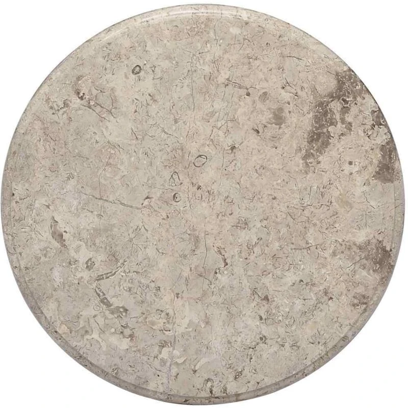 Image of VIDAXL Vidaxl - Table Top Grey Ø50x2.5cm Marble 8720286301050