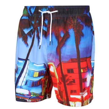 Image of Regatta Mawson II Swimming Shorts - Resort Photo