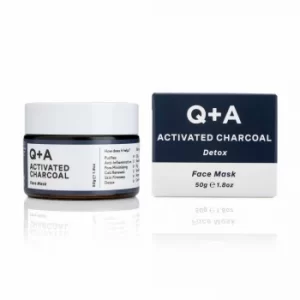 Image of Q+A Activated Charcoal Mask 50g