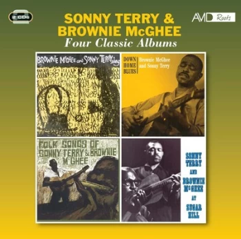 Image of Four Classic Albums by Sonny Terry & Brownie McGhee CD Album