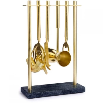 Image of Biba Marble Bar Gift Set - Black & Gold