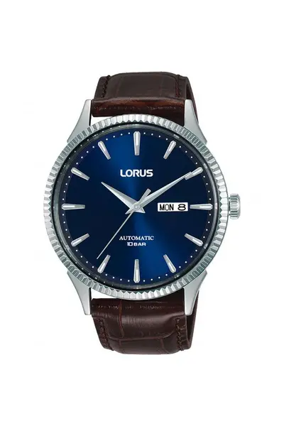 Image of Lorus Mechanical Stainless Steel Classic Analogue Watch - Rl475Ax9 Blue