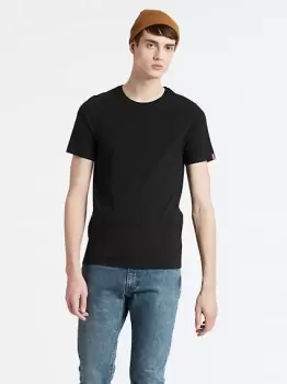 Image of Crewneck Tee 2 Pack (Big & Tall) - Black