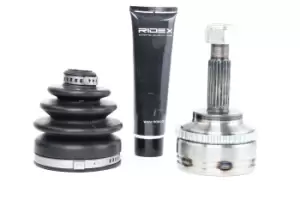 Image of RIDEX CV Joint for vehicles without ABS 5J0183 Axle Joint,Joint Kit, drive shaft RENAULT,TWINGO I (C06_),CLIO II (BB0/1/2_, CB0/1/2_),KANGOO (KC0/1_)