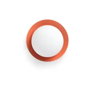 Image of Faro May LED Coral Flush Wall, Ceiling Lamp IP44