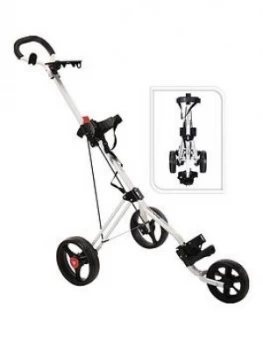 Image of Fast Fold Trimaster Golf Trolley White