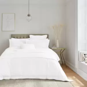 Image of Bedeck of Belfast Vendi 300TC Infused Cotton Duvet Cover - White