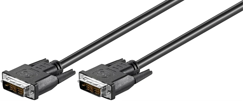 Image of Microconnect MONCCS2 DVI cable 2m DVI-D Black