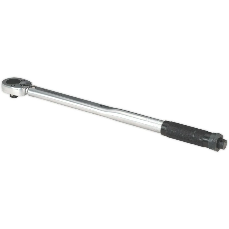 Image of Loops Calibrated Micrometer Style Torque Wrench - 1/2" Sq Drive - 40 to 210 Nm Range Multi