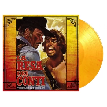 Image of Ennio Morricone - La Resa Dei Conti Limited Edition Yellow & Orange Swirl Vinyl