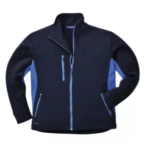 Image of Portwest Mens Texo Contrast Fleece Navy L