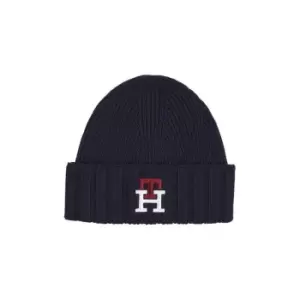 Image of Tommy Hilfiger Th Prep Mono Beanie - Blue
