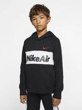 Image of Nike Sportswear JDI Older Boys Overhead Hoodie - Black, Size XL, 15-16 Years