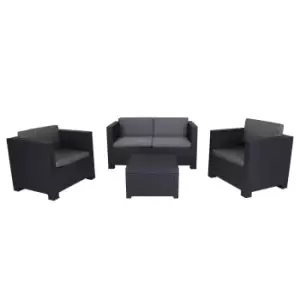 Image of Charles Bentley Shaf Diva Comfort Lounge Set Grey